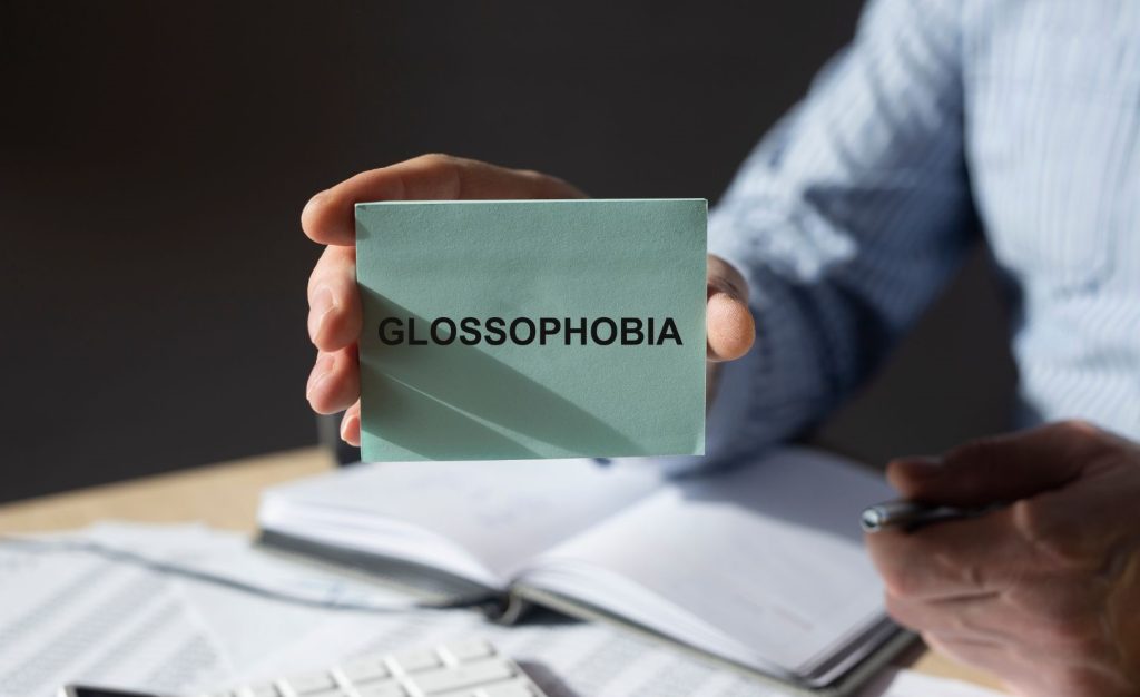 Fear of public speaking - glossophobia