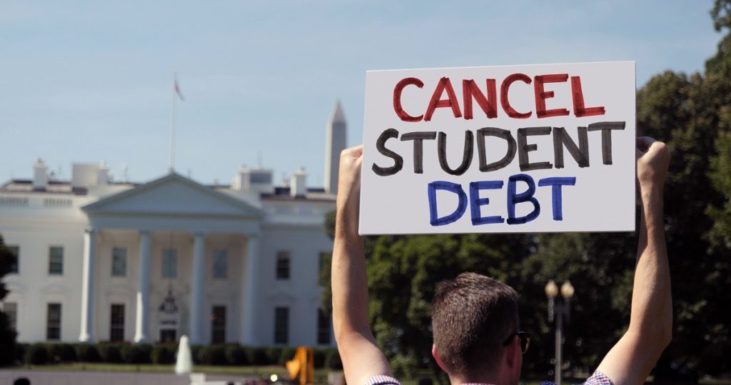Canceling student loan debt is a hot topic persuasive speech topic in the U.S.