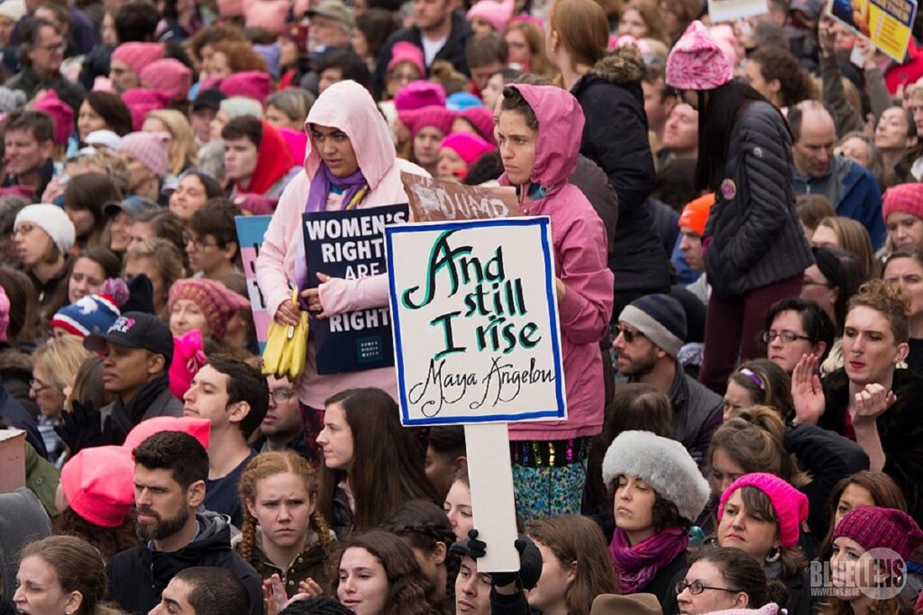 Maya Angelou inspired this sign