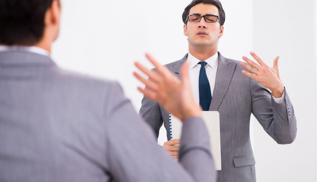 Dealing with fear of public speaking